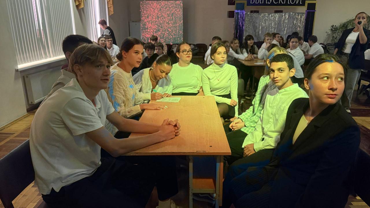 Командная викторина для старшеклассников, тема игры «Сценарий для ума», посвященная тематическому году театра в нашем лицее.